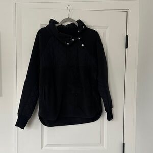 Abercrombie & Fitch Black Quilted Jacket